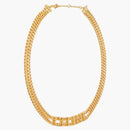 Celine Necklace In Brass With Gold Finish Gourmette Gold