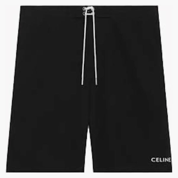 Celine Nylon Swim Shorts svart
