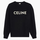 Celine Oversized Sweater in Wool Black