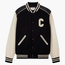 Celine Oversized Wool Teddy Jacket Black