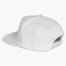 Celine Snapback Cotton Cap White
