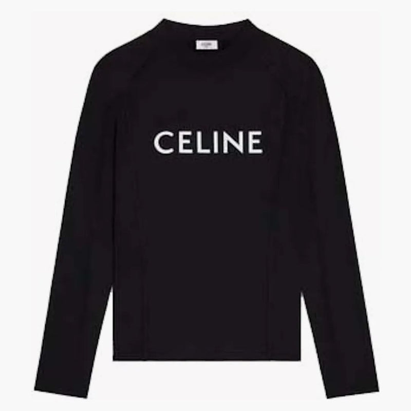 Celine surf t-lycra skjorta svart/vit