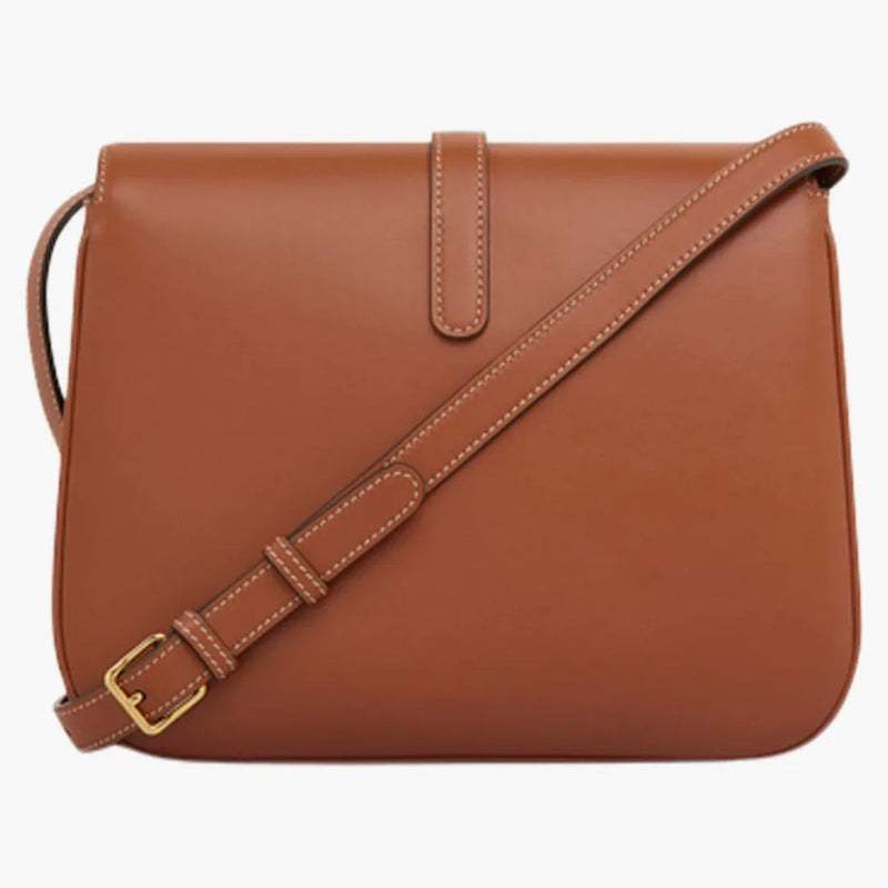 Celine tabou axelväska medium solbränna