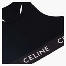 Celine Technical Jersey Bra Black