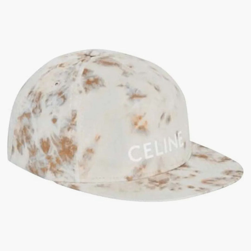 Celine Tie-Dye Snapback Cap in Velvet Glacier