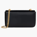 Celine triomphe kedja axelväska svart