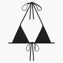 Celine triomphe matt jersey triangel topp svart