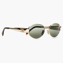 Celine Triomphe Metal 01 Sunglasses Gold/green (4s235cmlb.35sg / Cl40235u)