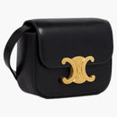 Celine Triomphe Shoulder Bag Mini Black
