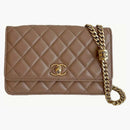 Chanel Adjustable Strap Woc Beige (ap3043)