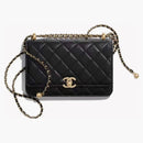 Chanel Adjustable Strap Woc Black (ap2289)