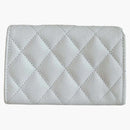 Chanel CC držák karty White (AP3187)