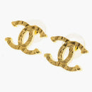 Chanel CC logo náušnice Gold (ABB375)