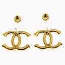 Chanel CC logo náušnice Gold (ABB375)