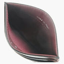 Chanel držák karty prošívaný kaviár stříbrný tóne černá