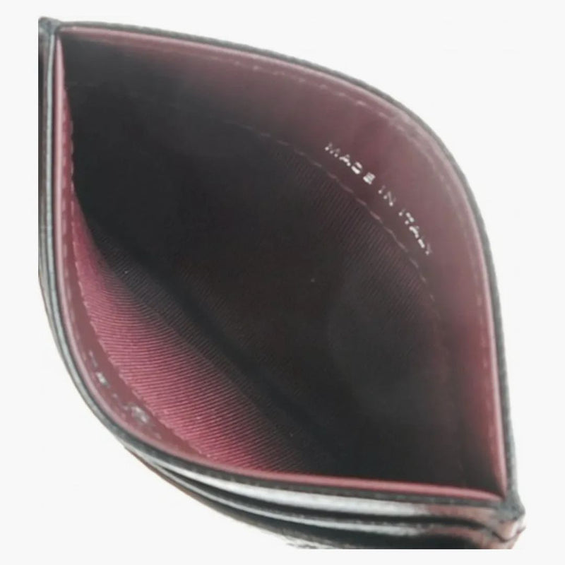 Chanel Card Holder Quilted Caviar Silver-Tone Black