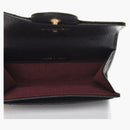 Chanel Card Holder Quilted Caviar Gold-Tone Black