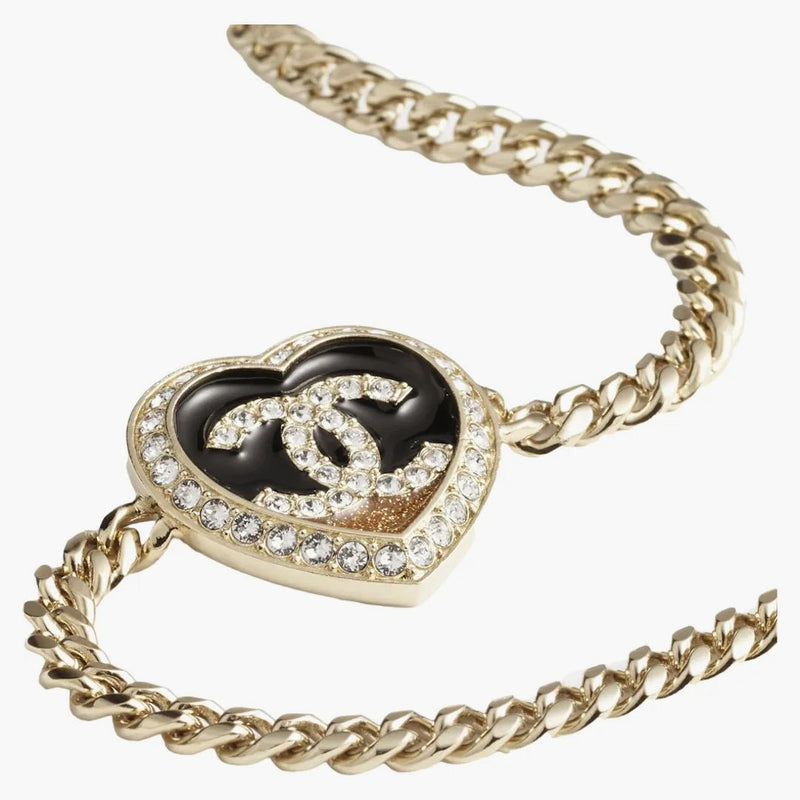 Chanel Choker Gold/Black/Dark Gold/Crystal (ABB649 B14145 Ne.