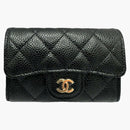 Chanel Classic Card Holder Ap0214 Black