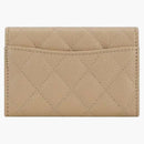 Chanel Classic Card Holder Beige (AP0214)