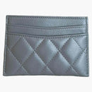 Chanel Classic Card Holder Silver (AP0213)