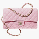 Chanel Classic Flap Handbag Medium 22S Calfskin Pink