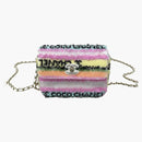 Chanel Classic paljetter Mini Flap Bag Multicolor