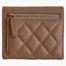 Chanel Classic Small Flap Wallet Beige (AP0231)