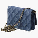 CHANEL CLASSIC CLASSET ON CAGE AP0250 Blu scuro