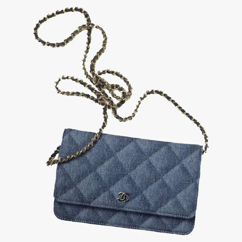 CHANEL CLASSIC CLASSET ON CAGE AP0250 Blu scuro