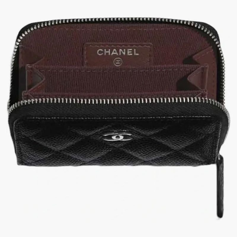 Chanel Classic Zamaped Coin Torebka czarna (AP0216)