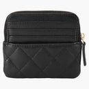 Chanel Classic Square Coin Coin Purse Black/Gold