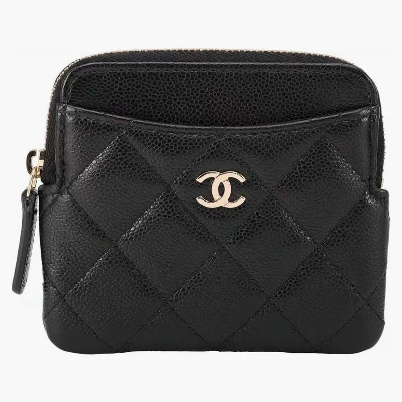 Chanel klasyczny kwadratowa moneta z zapinami