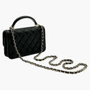 Chanel Clutch/phone Holder With Chain Black (ap3226-b06660-94305)