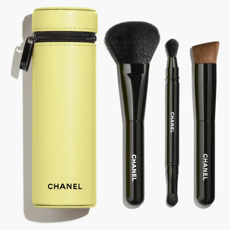 Chanel Codes Couleur Limited Edition Collection of 3 Essential Brushes 129 - Ovni