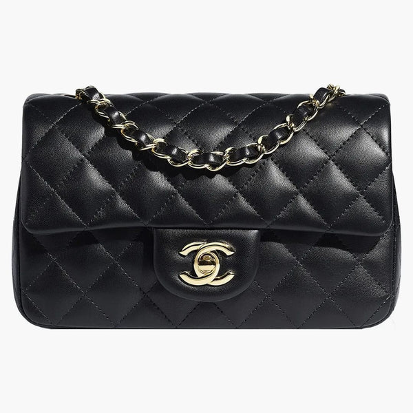 Chanel flap bag mini black