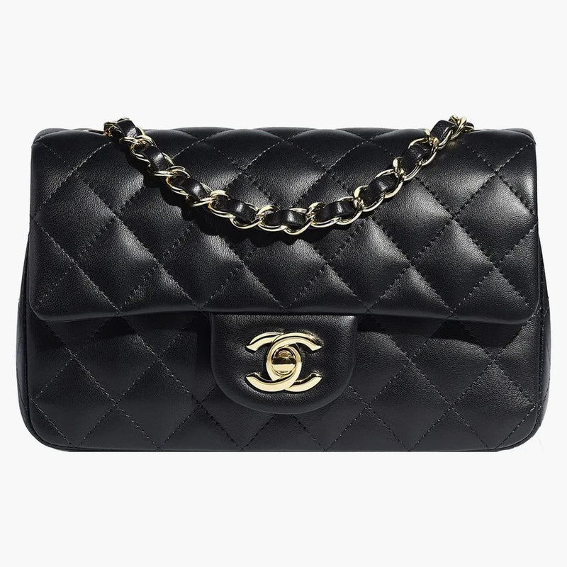 Chanel flap bag mini black