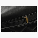 Chanel Flap Bag with Chunky Chain Strap Large 22S Lambskin Black