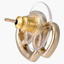 Chanel Heart Shape CC Earrings Gold (Fig666)