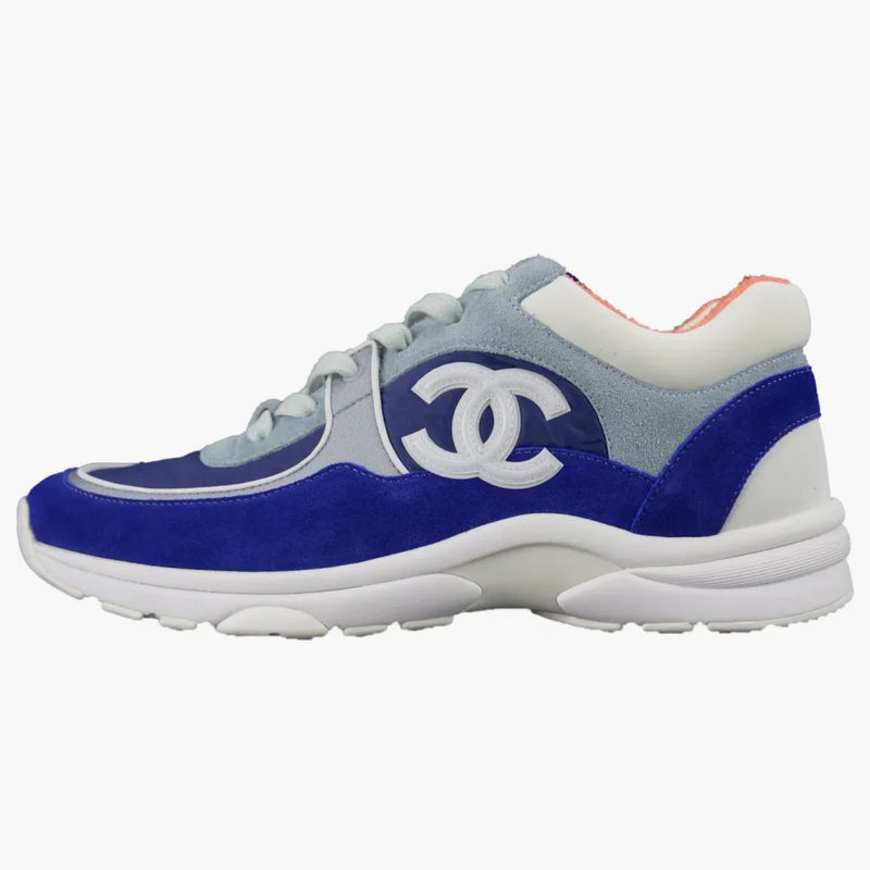 Chanel Low Top CC Purple Blue