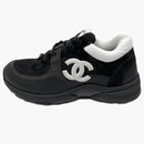 Chanel Low Top Coach Black White (Women's)