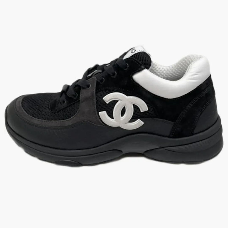 Chanel Low Najlepszy trener Black White (kobiety)