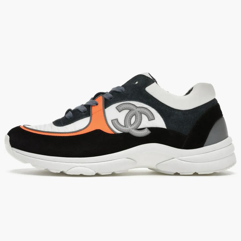 Chanel Low Top Coach CC White Navy (Dámské)