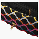 Chanel Mini Flap Pearl Crush Bag 22S Tweed Black/Multicolor