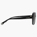 Chanel Rectangle Polarized Sunglasses Black (5504 C622/M3)