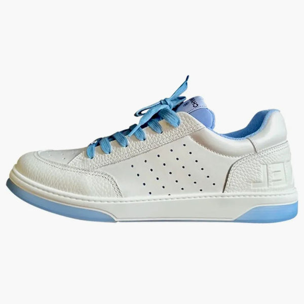 Chanel Runner Tennis White Light Blue