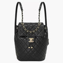 Chanel Small 23S Grained Calfskin Backpack Black (AS4058)