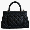 Chanel Small Coco Handbag Black (A92990)