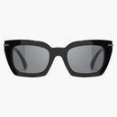 Chanel Square Chain Polarised Solglasögon Black (5509 C622/T8)