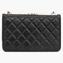 Chanel Trendy Cc Woc Black (a80982)